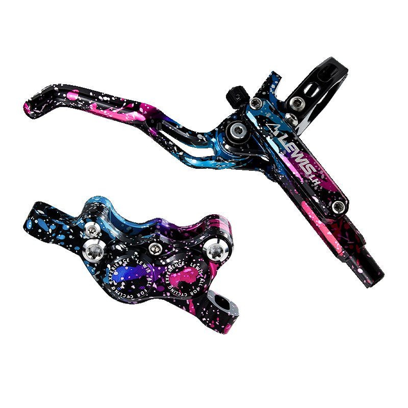 Lewis LH4 Axial Cylinder 4 Pistons Hydraulic Disc Brake | Front and Rear - Loam Goat