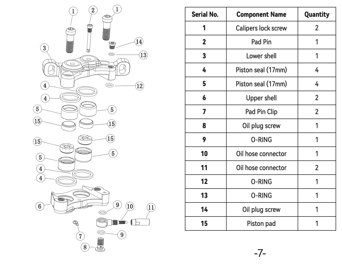 Lewis LHT and LHP - U4+ Parts - Loam Goat