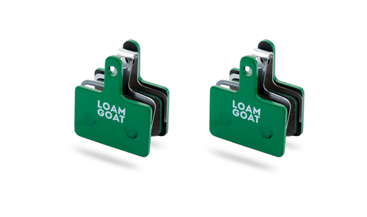 Shimano B - Type and M0 - Type 2 piston disc brake pads | 2 Pairs - Loam Goat