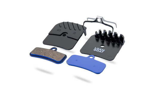 Shimano D - Type 4 piston disc brake pads | 2 Pairs (4 Pads) - Loam Goat