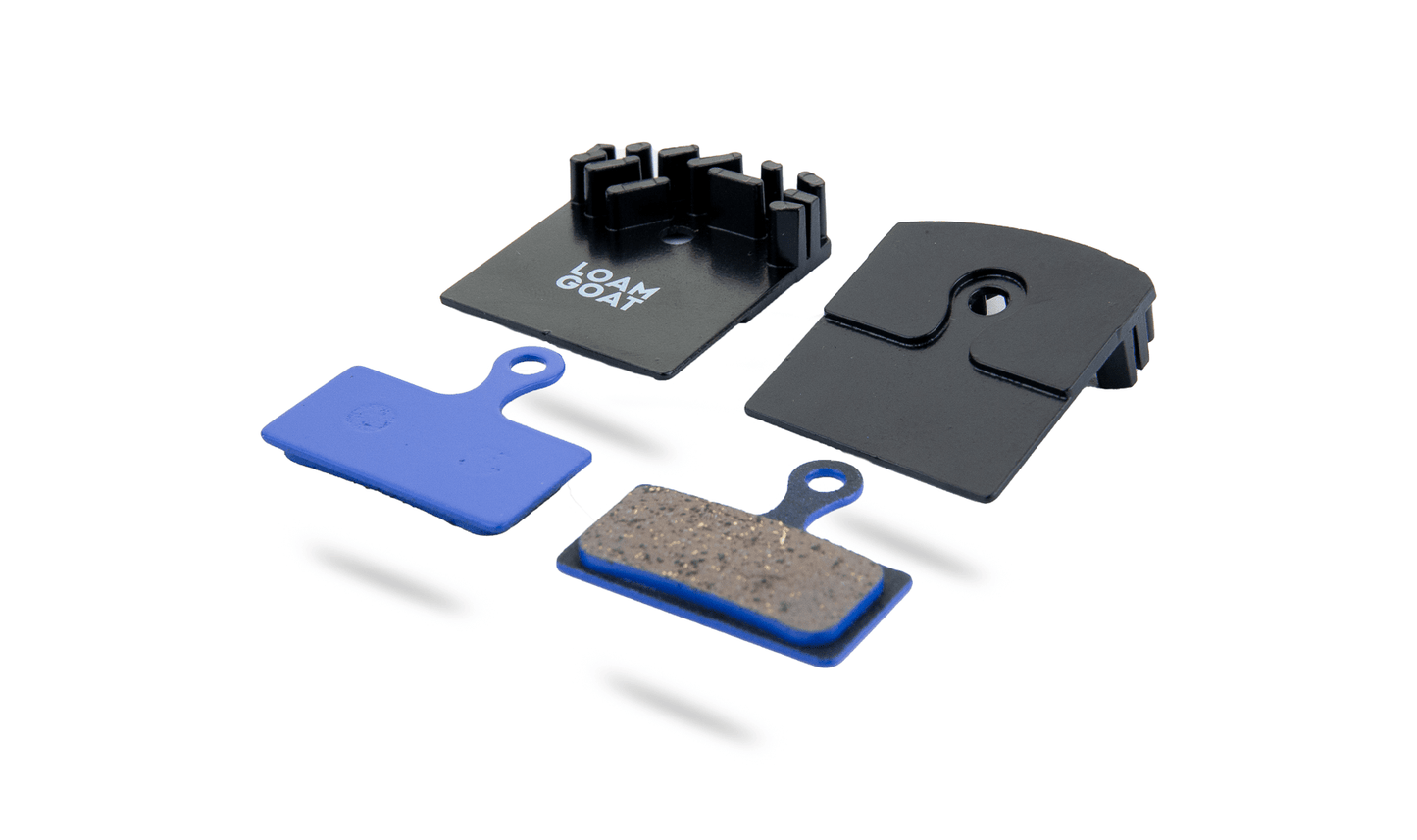 Shimano G - Type and J - Type 2 piston disc brake pads | 2 Pairs - Loam Goat