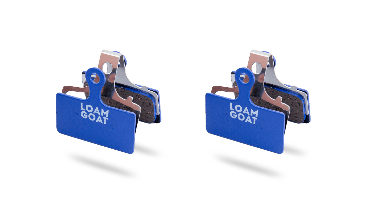 Shimano G - Type and J - Type 2 piston disc brake pads | 2 Pairs - Loam Goat
