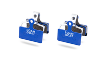 Shimano G - Type and J - Type 2 piston disc brake pads | 2 Pairs (4 Pads) - Loam Goat