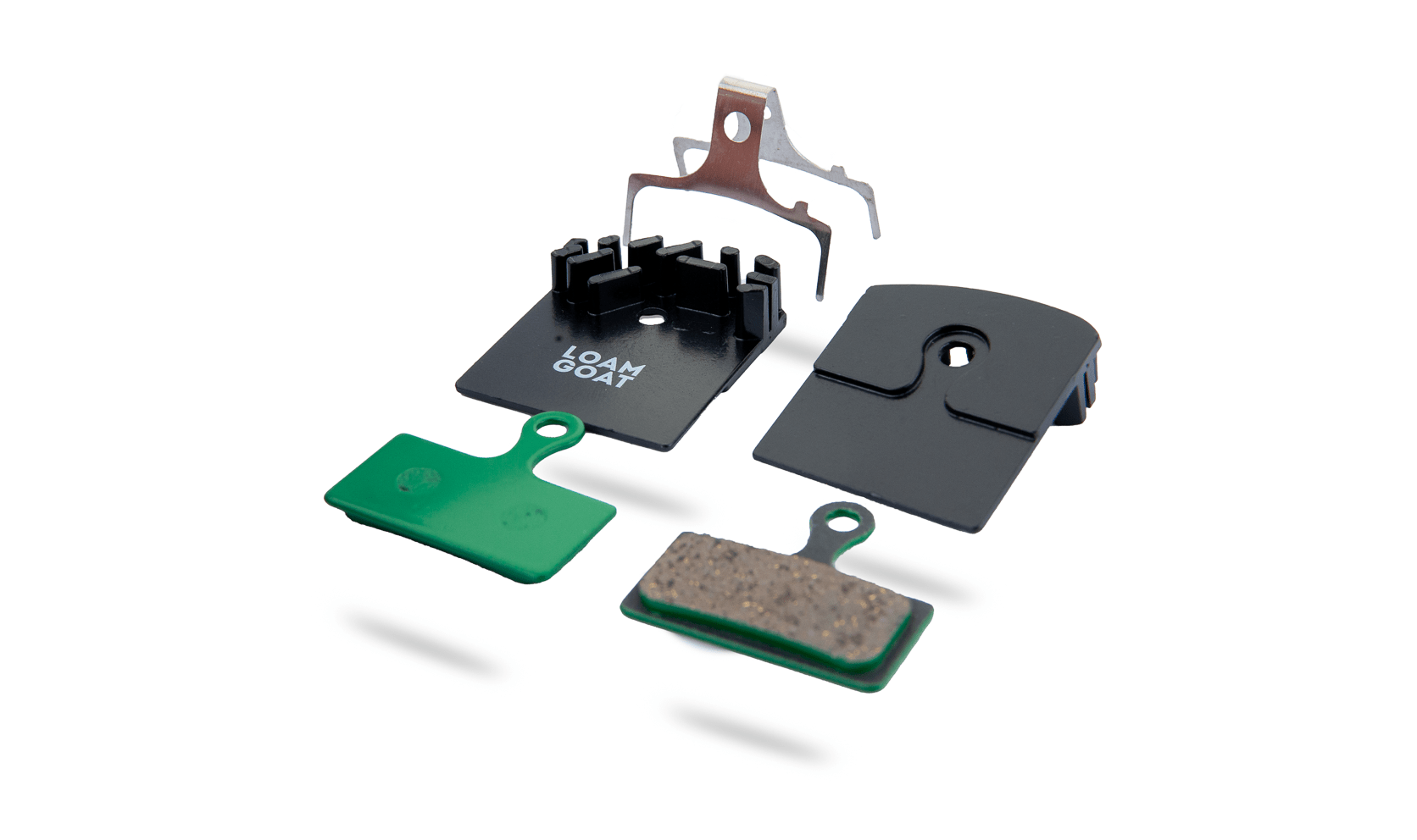 Shimano G - Type and J - Type 2 piston disc brake pads | 2 Pairs - Loam Goat