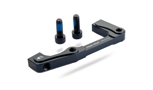 The GOAT IS Mount Disc Brake Caliper Adapter - Loam Goat