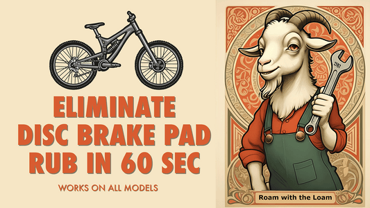 Eliminate Disc Brake Pad Rub In 60 Seconds On Your Bike