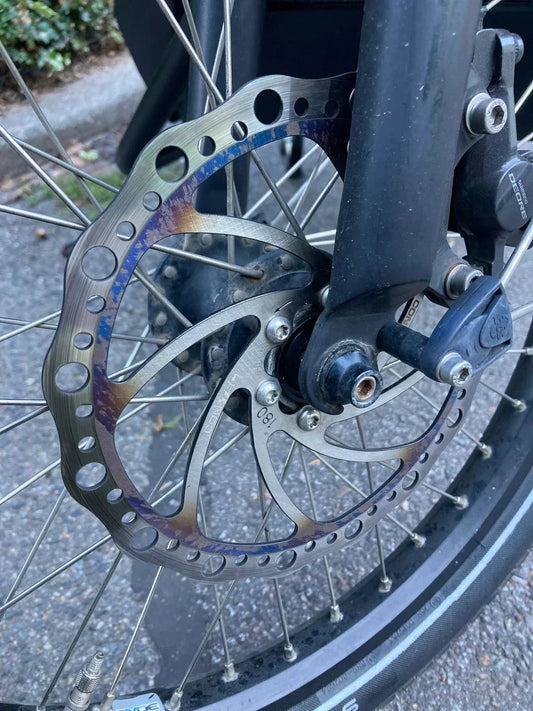 Why Are My Brake Rotors Blue? - Loam Goat