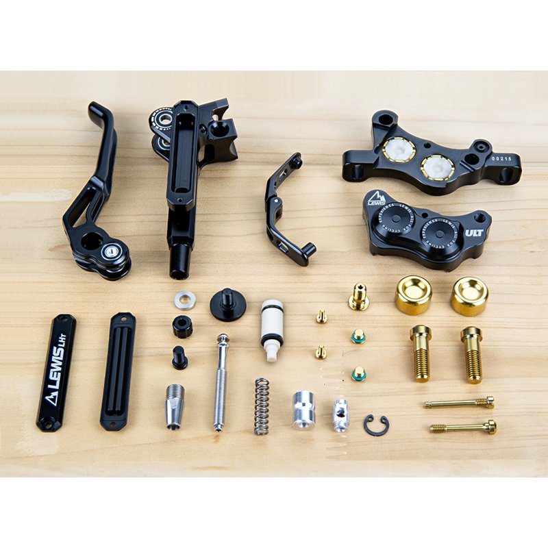 Lewis LHT Ultimate 4-Piston Disc Brake Set | Front and Rear