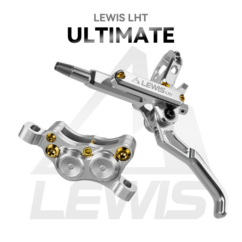 Lewis LHT Ultimate 4-Piston Disc Brake Set | Front and Rear