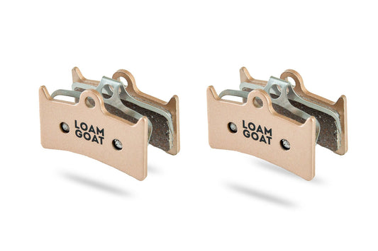 Hope V4 disc brake pads | 2 Pairs (4 Pads) - Loam Goat
