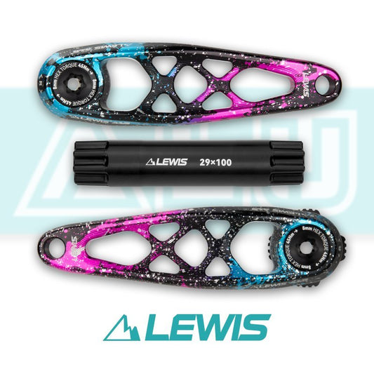 Lewis ALU MTB Aluminum Crank Set - Loam Goat