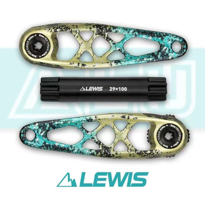 Lewis ALU MTB Aluminum Crank Set - Loam Goat