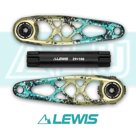 Lewis ALU MTB Aluminum Crank Set - Loam Goat