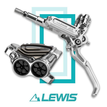 Lewis AX 4 - Piston Disc Brake Set | Front and Rear - Loam Goat