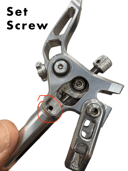 Lewis AX Brake Pad Retaining Bolt and Clip - Loam Goat