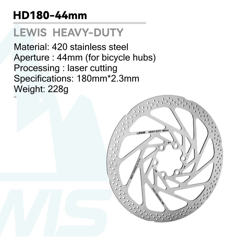 Lewis HEAVY DUTY Disc Brake Rotor 2.3mm Thick - Loam Goat