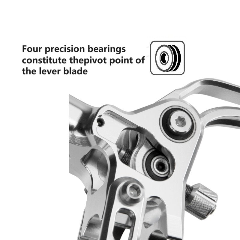 Lewis LH4 Axial Cylinder 4 Pistons Hydraulic Disc Brake | Front and Rear - Loam Goat