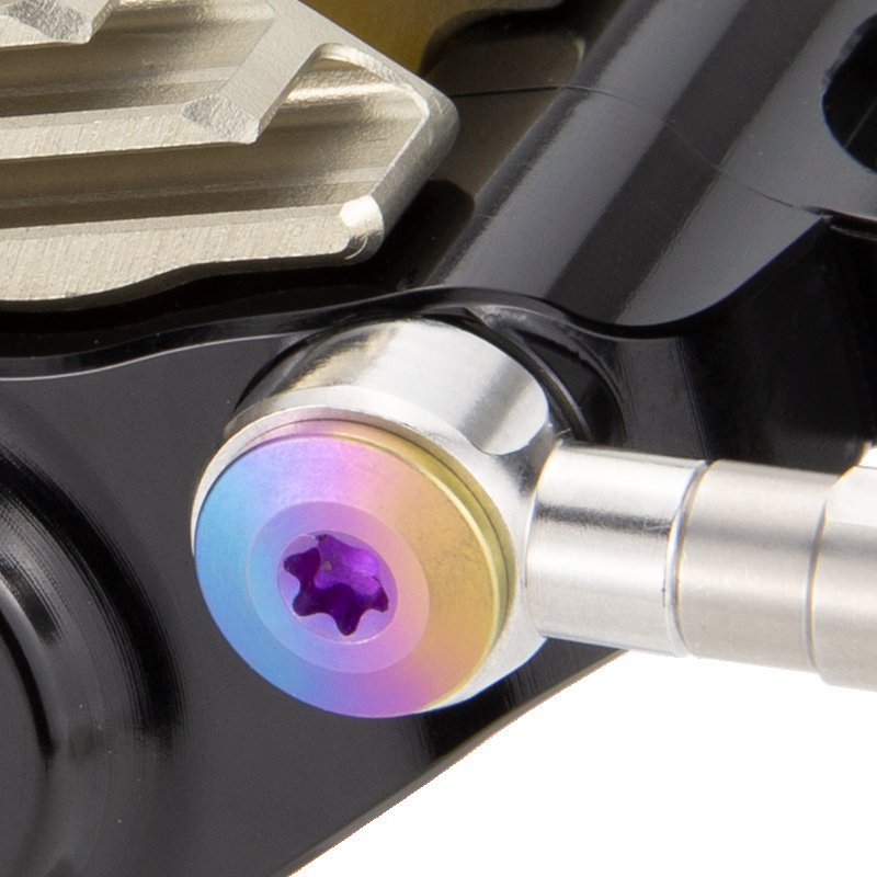 Lewis LHP+ U4T 4 Pistons Disc Brake with Ti Mounting Bolts | Front and Rear - Loam Goat