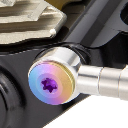 Lewis LHP+ U4T 4 Pistons Disc Brake with Ti Mounting Bolts | Front and Rear - Loam Goat