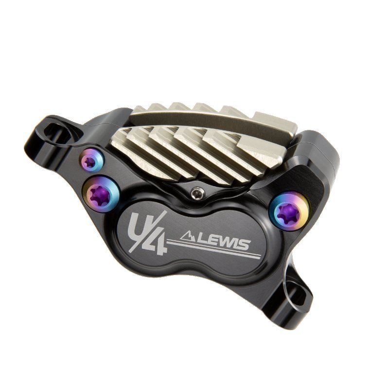 Lewis LHP+ U4T 4 Pistons Disc Brake with Ti Mounting Bolts | Front and Rear - Loam Goat