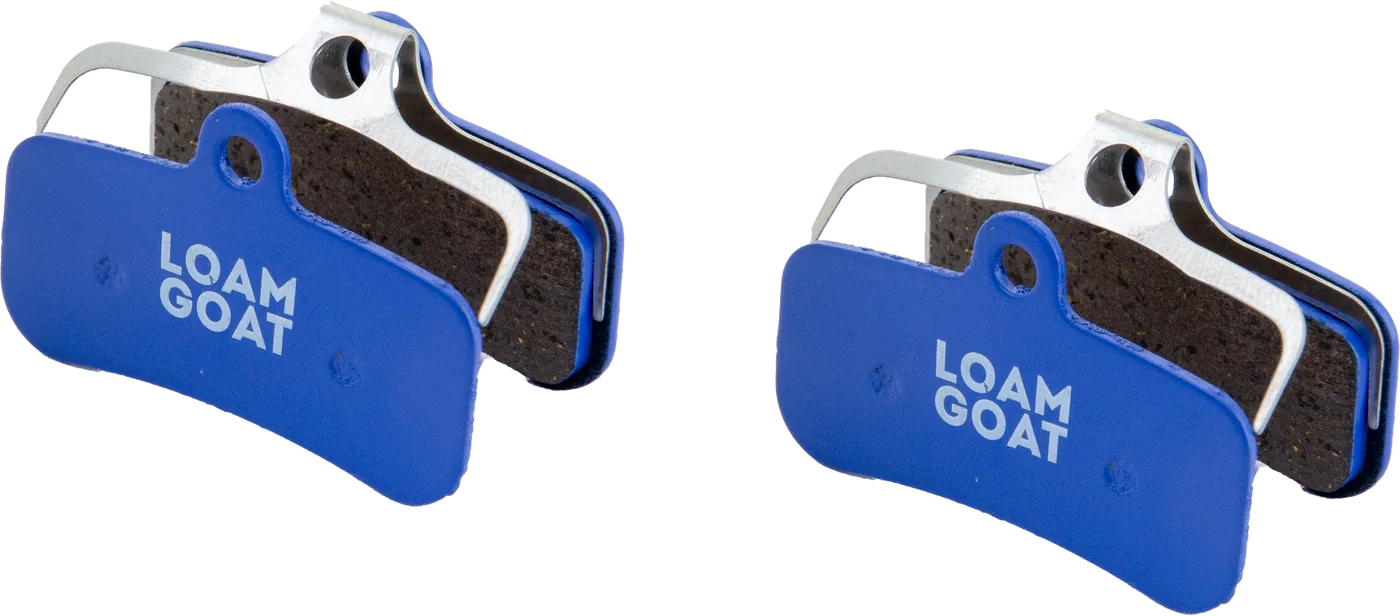 Loam Goat Trail pads for Shimano four-piston calipers