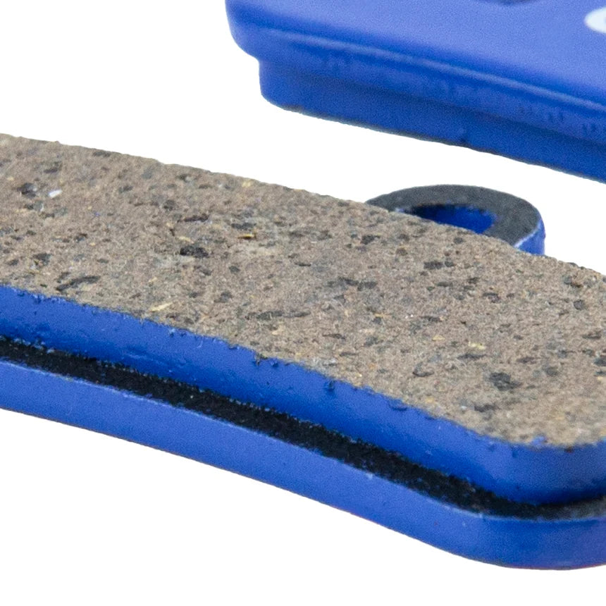 Close-up of the friction compound on a Loam Goat Trail pad