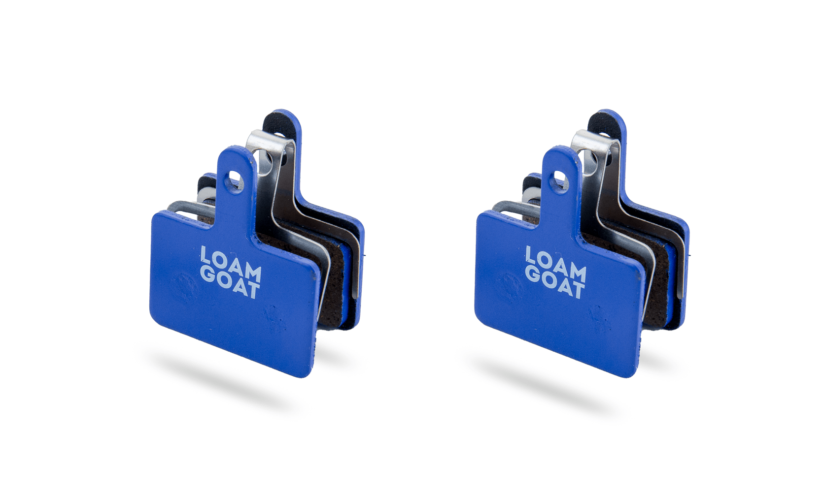 Shimano B - Type and M0 - Type 2 piston disc brake pads | 2 Pairs - Loam Goat