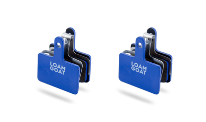 Shimano B - Type and M0 - Type 2 piston disc brake pads | 2 Pairs - Loam Goat
