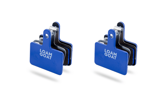 Shimano B - Type and M0 - Type 2 piston disc brake pads | 2 Pairs - Loam Goat