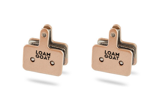 Shimano B-Type and M0-Type 2 piston disc brake pads | 2 Pairs (4 Pads) - Loam Goat
