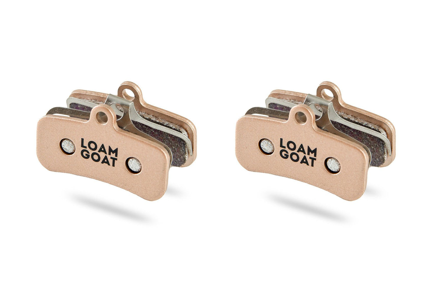 Shimano D-Type and N-Type 4 piston disc brake pads | 2 Pairs (4 Pads) - Loam Goat