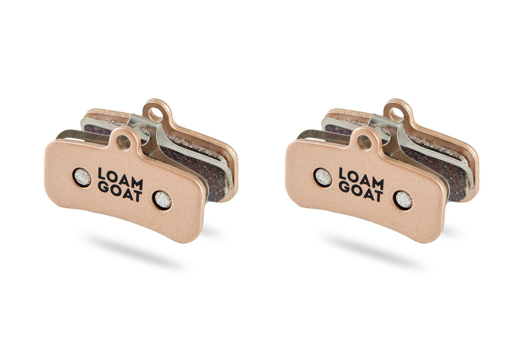 Shimano D-Type and N-Type 4 piston disc brake pads | 2 Pairs (4 Pads) - Loam Goat