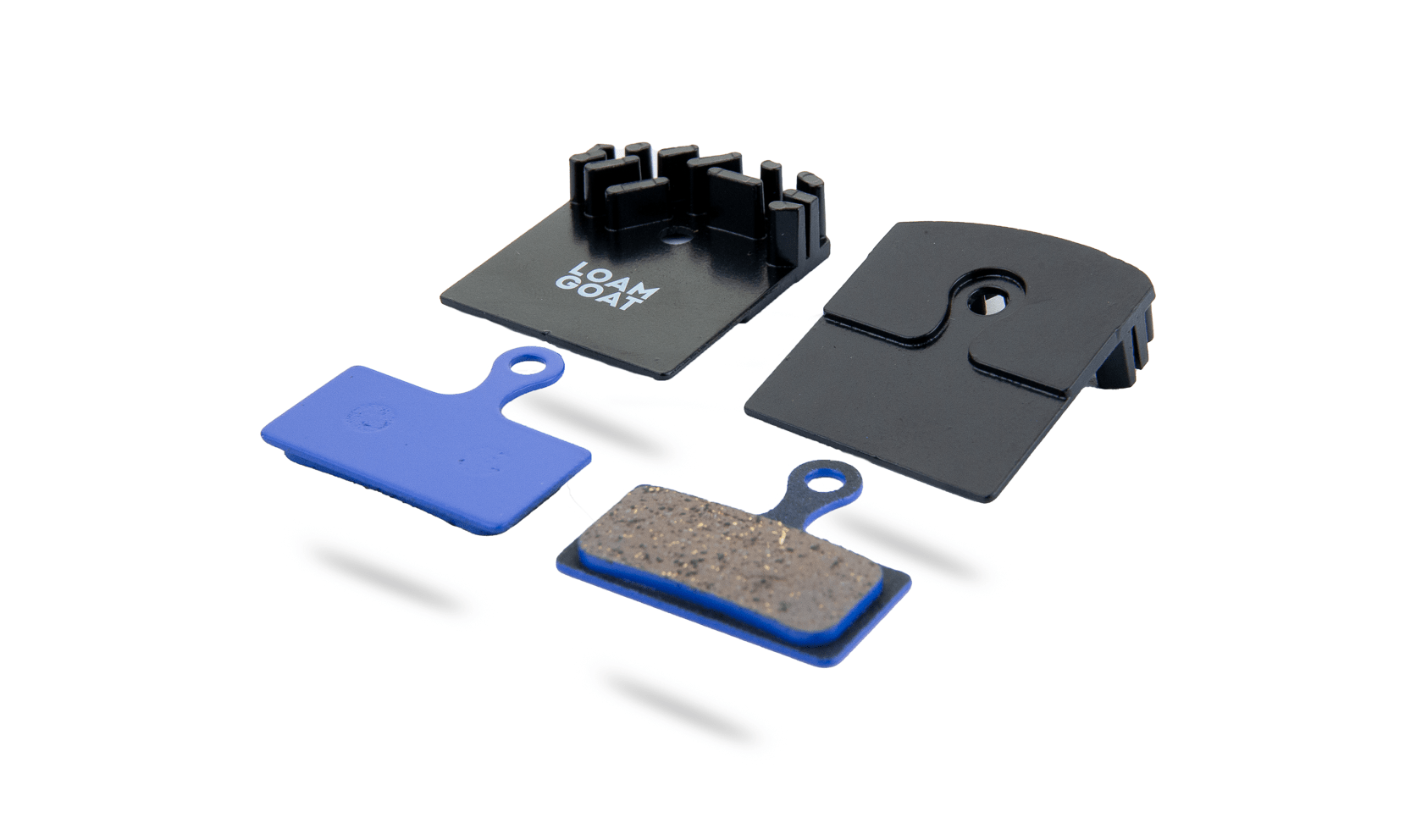 Shimano G - Type and J - Type 2 piston disc brake pads | 2 Pairs - Loam Goat