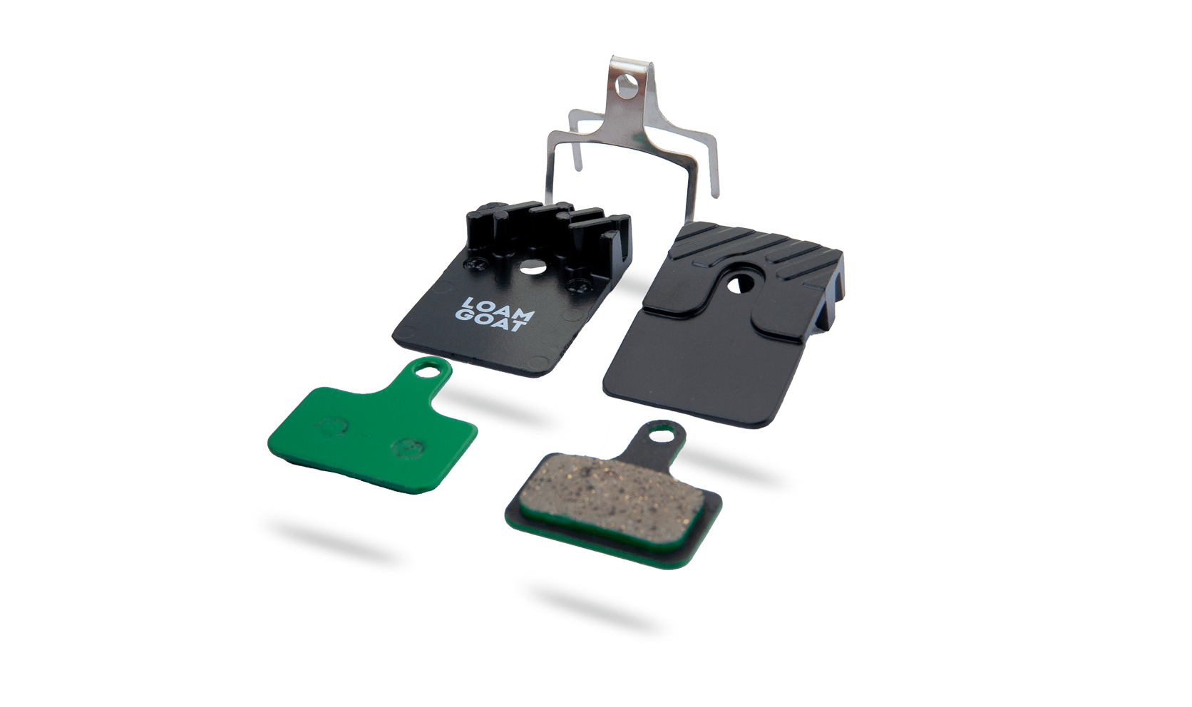 Shimano K - Type 2 piston disc brake pads | 2 Pairs - Loam Goat