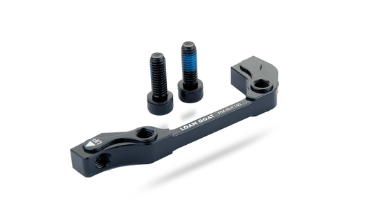 The GOAT IS Mount Disc Brake Caliper Adapter - Loam Goat