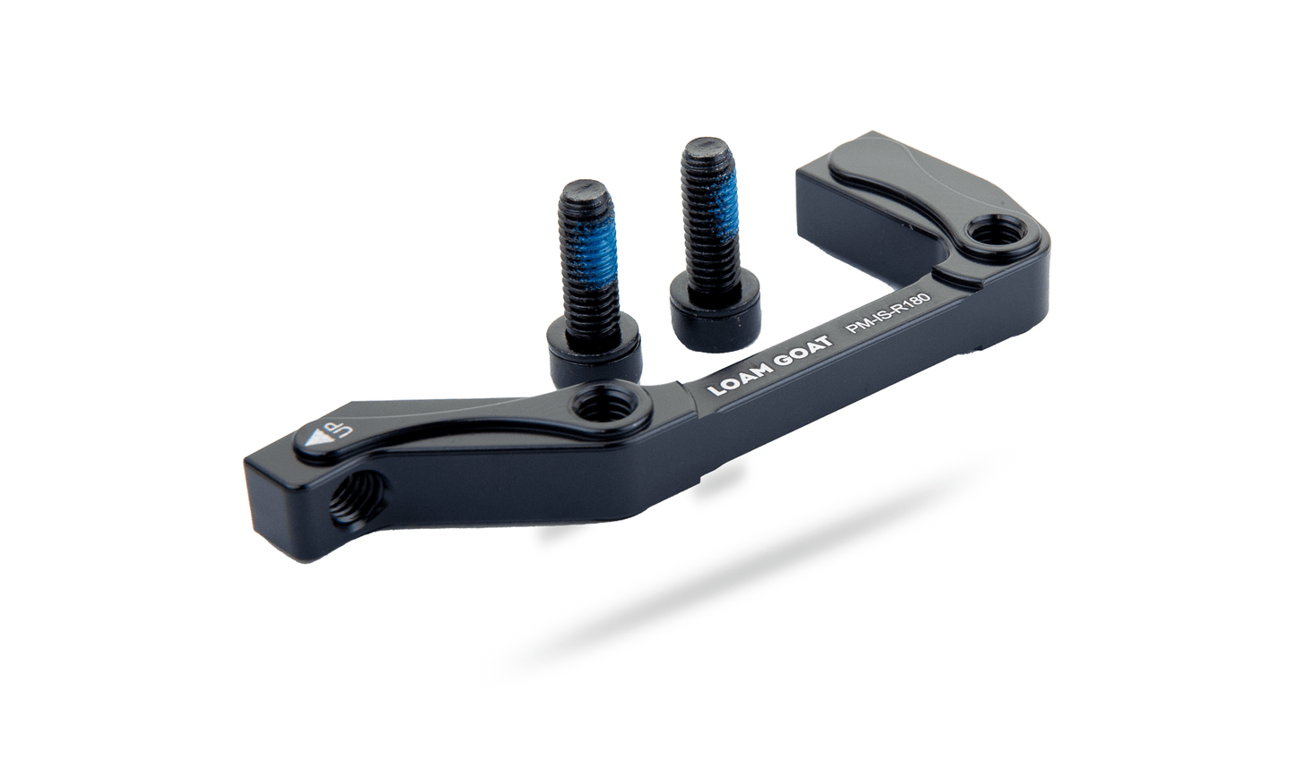 The GOAT IS Mount Disc Brake Caliper Adapter - Loam Goat